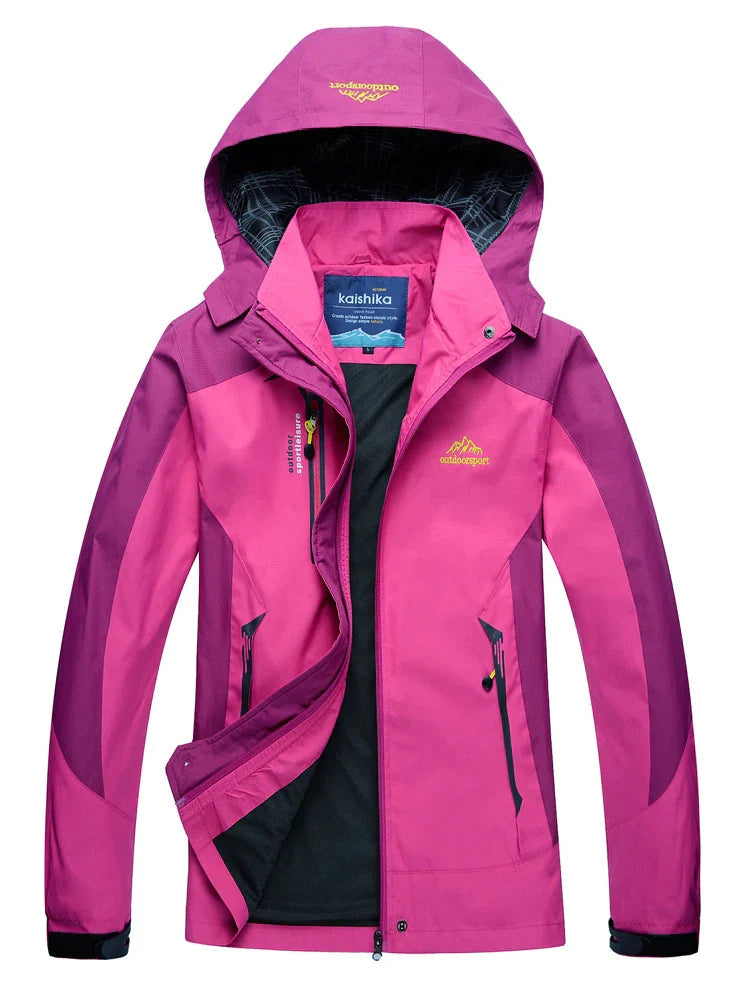 Danielle | Hooded Waterproof Ski Jacket – Stay Warm & Dry on the Slopes