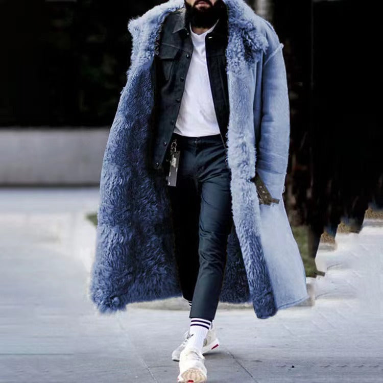 Urban Style | Men's Winter Coat with Faux Fur Lining | Comfortable Fit for Cold Days 1