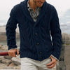 Versatile Men's Cardigan with Button-Down Style & Adjustable Fit | Perfect Layering Piece for Casual or Semi-Formal Wear 0