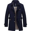 Versatile Trench Coat Men | Water-Resistant Design with Adjustable Fit | Classic Outerwear for All Occasions 1