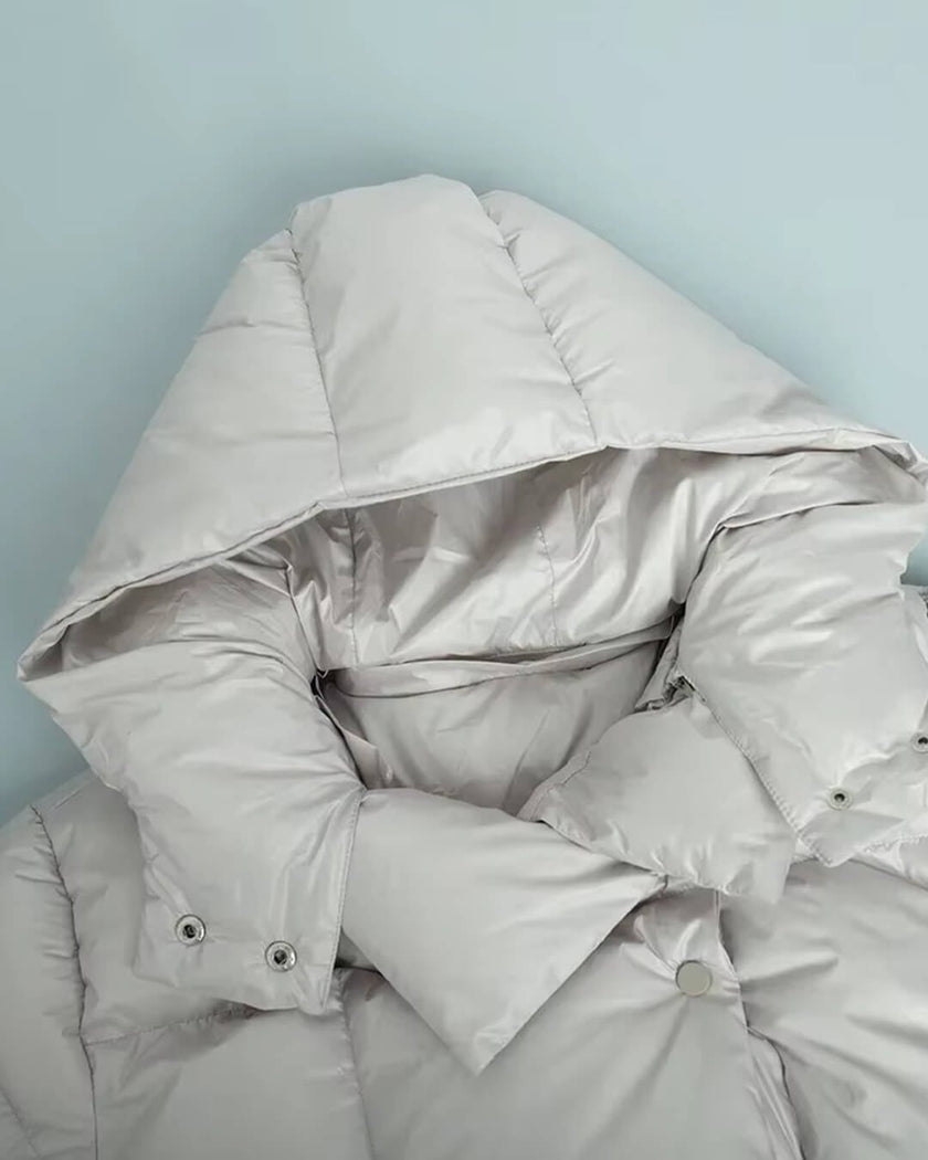 Caroline | Winter Oversized Puffer Jacket - Ultra-Warm, Cozy & Trendy Outerwear