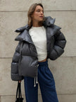 Caroline | Winter Oversized Puffer Jacket - Ultra-Warm, Cozy & Trendy Outerwear