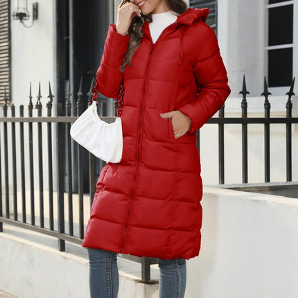 Faith | Quilted Zip-Front Winter Coat