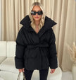 Brooklyn | Belted Winter Puffer Coat — Cozy & Chic