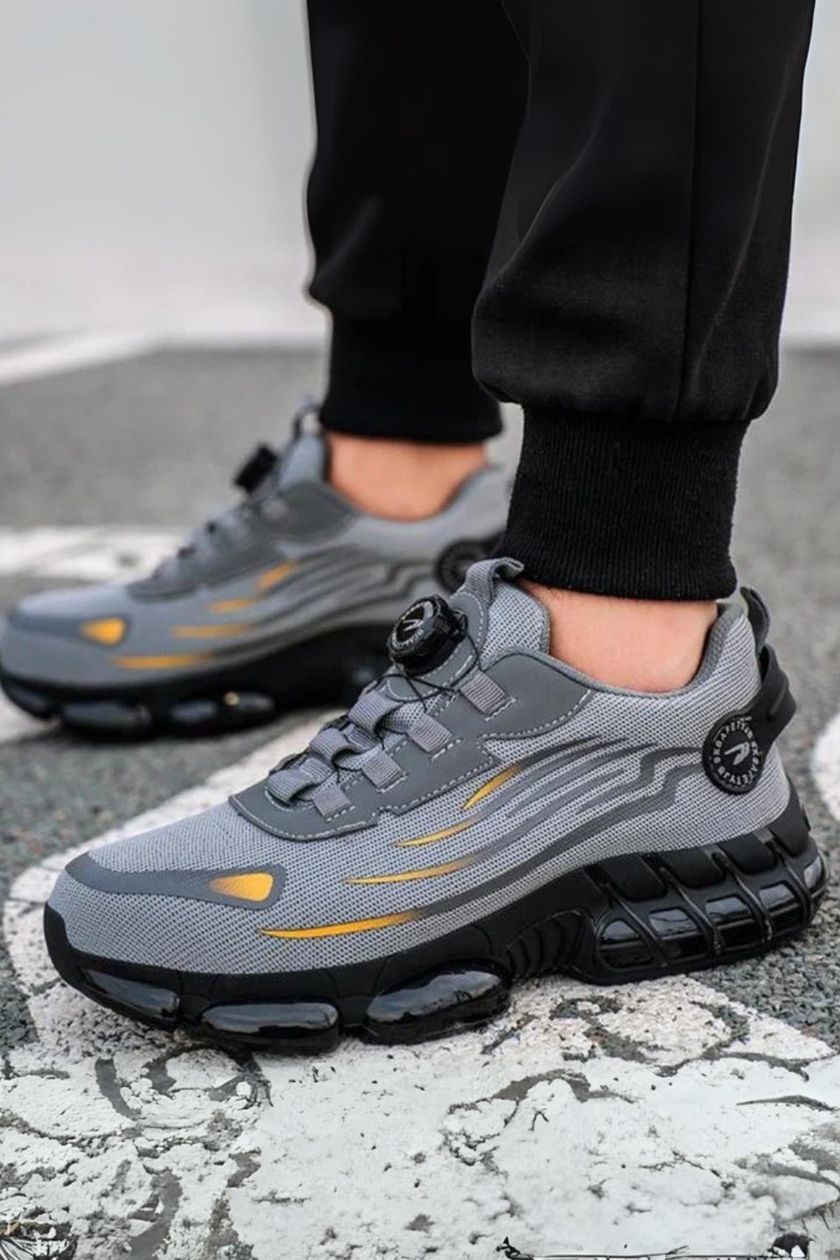 WorkGuard | Steel Toe Safety Shoes with Slip-Resistant Grip | Durable Work Boots for Comfort and Protection 3