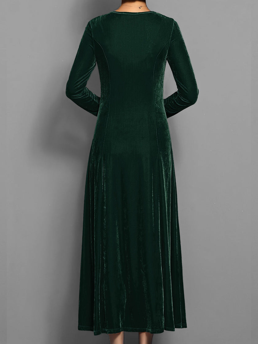 Alice | Elegant Formal Long-Sleeve Party Dress