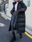 Jessica | Cozy Long Hooded Puffer Jacket for All-Weather Warmth