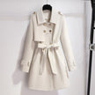 Ariana | Classic Lapel Belted Trench Coat - Timeless Style with a Flattering Belted Silhouette