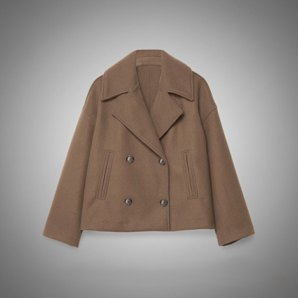 Georgia | Classic Double-Button Short Jacket – Timeless, Chic Everyday Wear