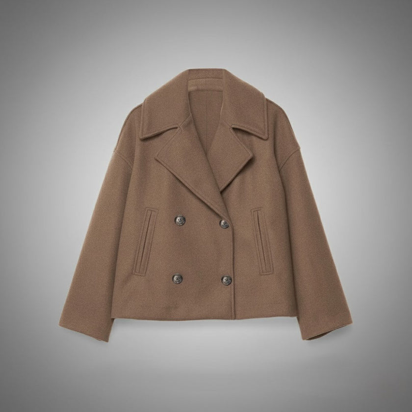 Georgia | Classic Double-Button Short Jacket – Timeless, Chic Everyday Wear