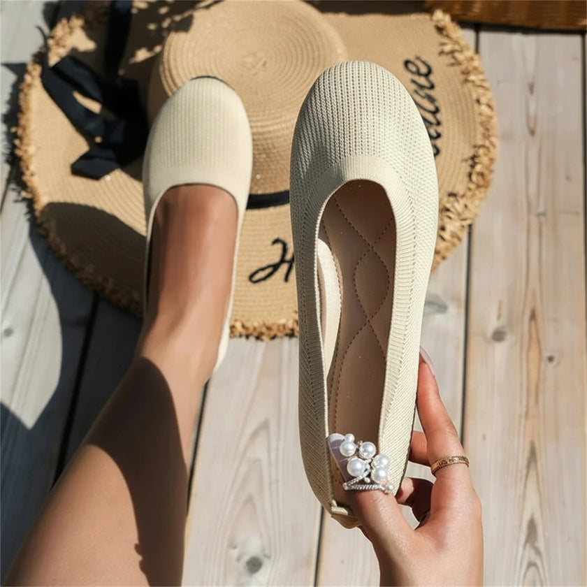 Danielle | Spring Comfort Ballet Flats – Lightweight Everyday Shoes