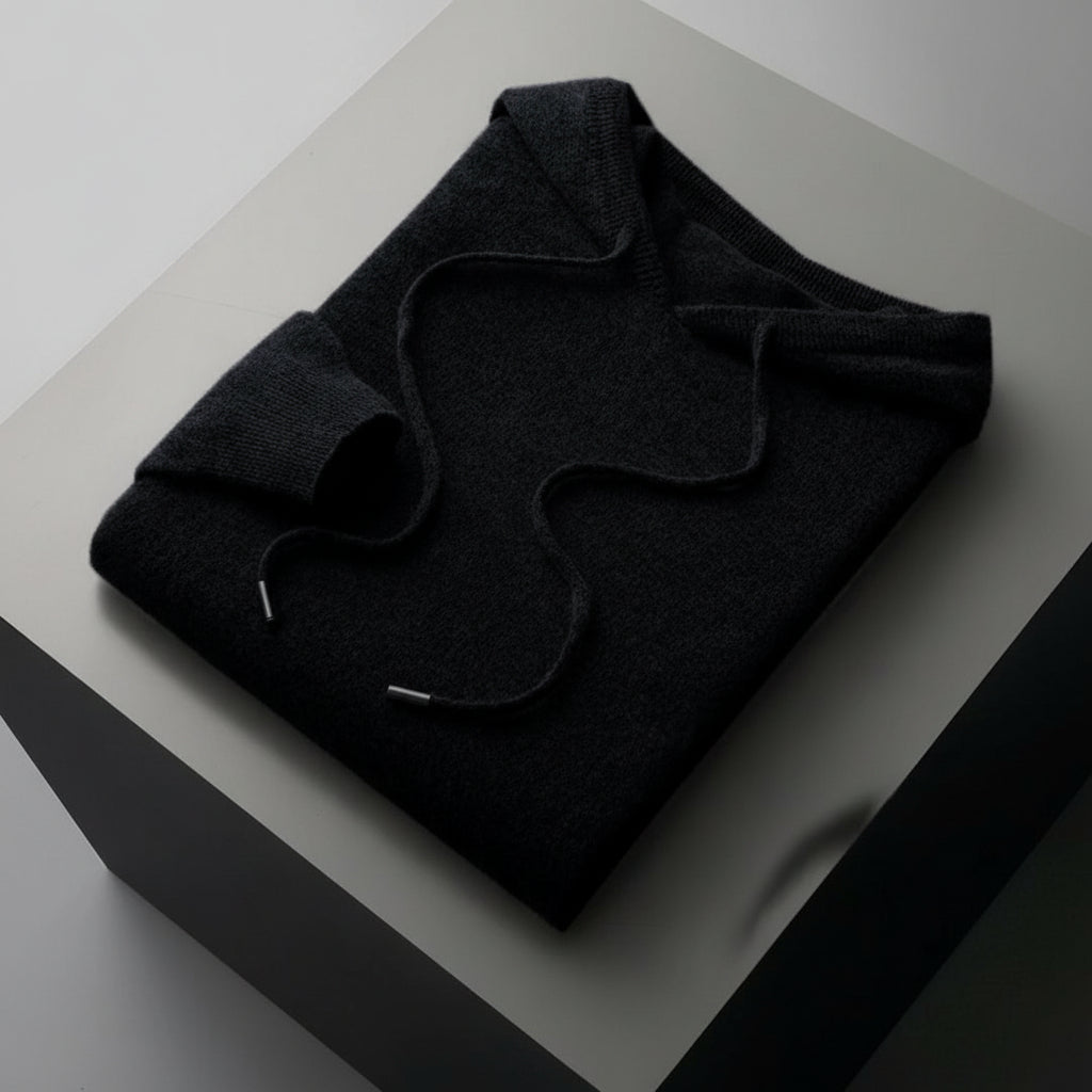 Everyday Essentials | Men's Hoodie with Adjustable Drawstring Fit | Minimalist Design for Effortless Layering