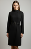 Camille | Belted Winter Midi Coat Dress