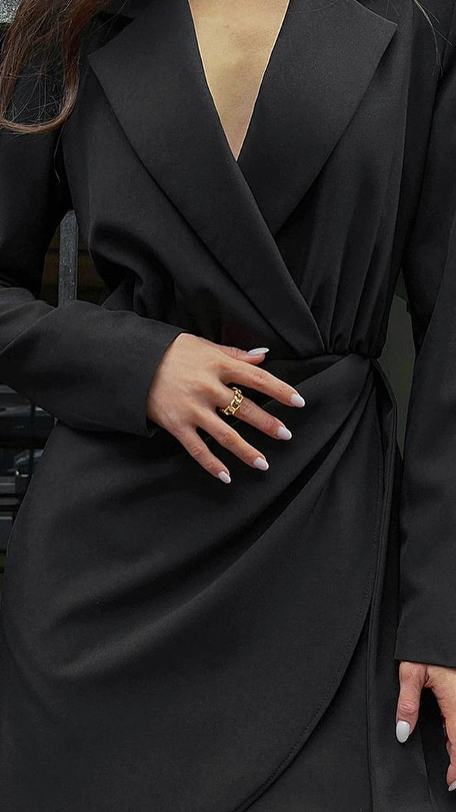 Holly | Spring Long-Sleeve Mini Dress