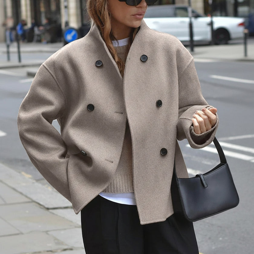 Bianca | Timeless Classic-Chic Double-Breasted Coat