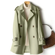 Chloe | Elegant Belted Double-Breasted Coat - Fashionable & Timeless