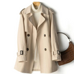 Chloe | Elegant Belted Double-Breasted Coat - Fashionable & Timeless