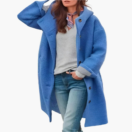 Elizabeth | Relaxed-Fit Long Winter Coat — Effortless Warmth and Style