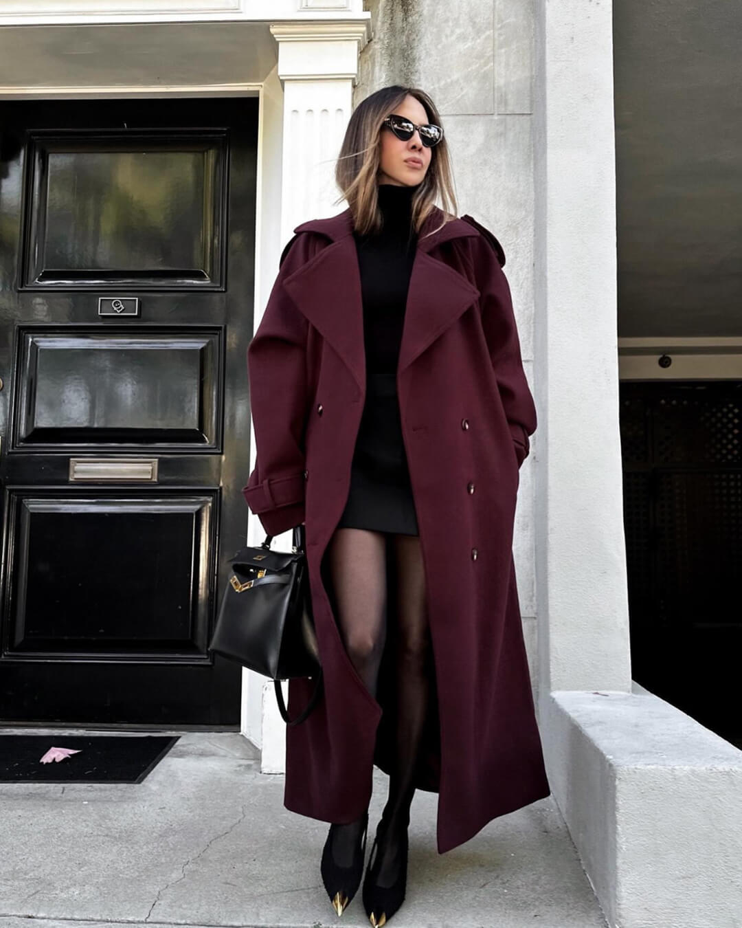 Clara | Luxe Winter Long Trench Coat — Timeless Style & Cozy Warmth