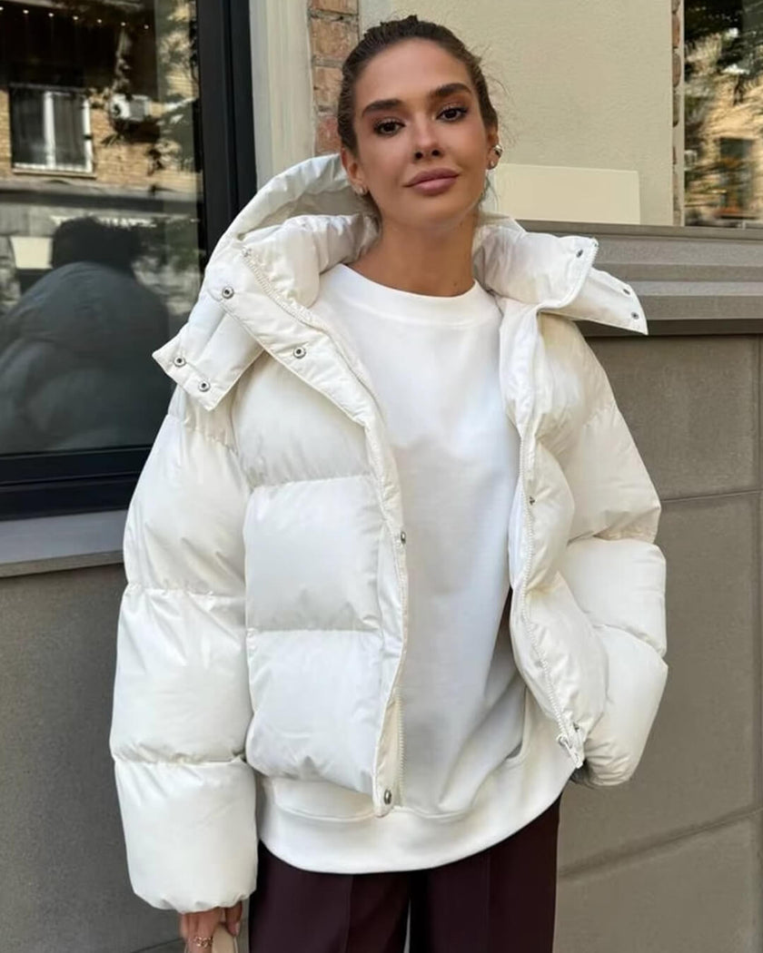 Ella | Hooded Puffer Jacket - Warm, Lightweight & Packable