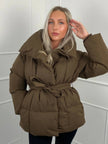 Brooklyn | Belted Winter Puffer Coat — Cozy & Chic