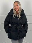Brooklyn | Belted Winter Puffer Coat — Cozy & Chic