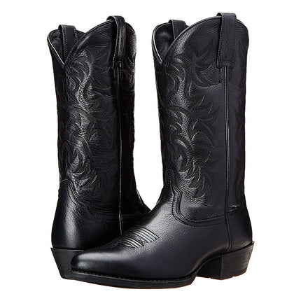 Donna | Classic Western Boots with Embroidery