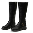 Chloe | Sleek, Premium Leather Knee-High Boots for Women