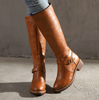 Chloe | Sleek, Premium Leather Knee-High Boots for Women